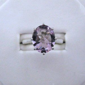 AMETHYST STERLING SILVER RING